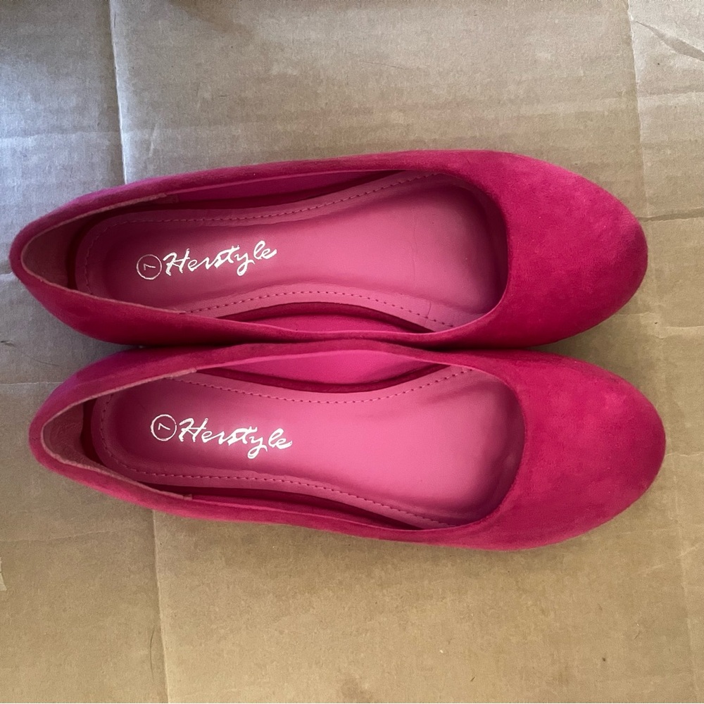 Herstyle Fuchsia Women's Flats